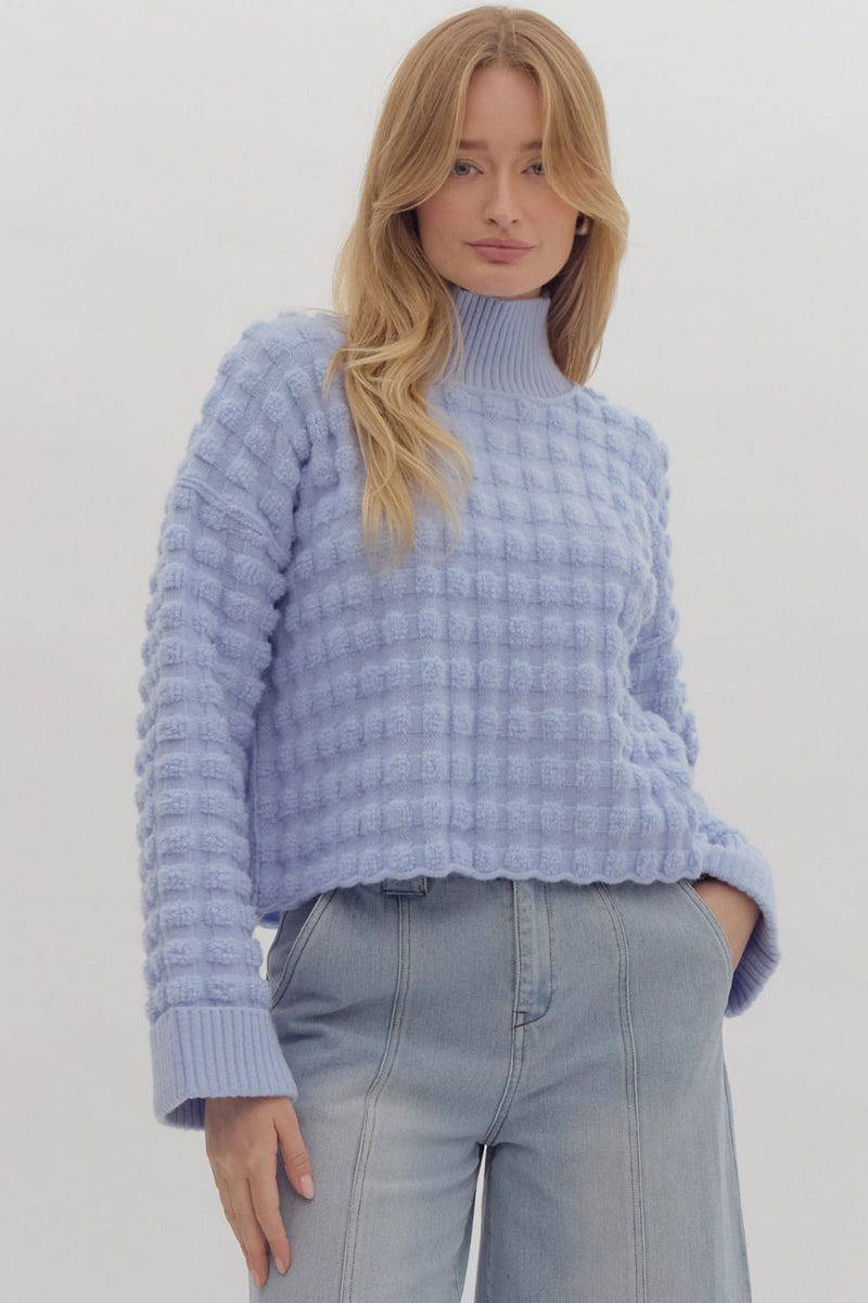 Frosted Waves Sweater