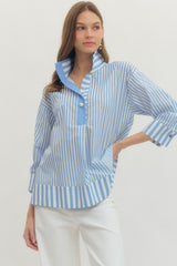 The Pearl Harbor Stripe Top