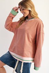 The Sunset Stripe Pullover