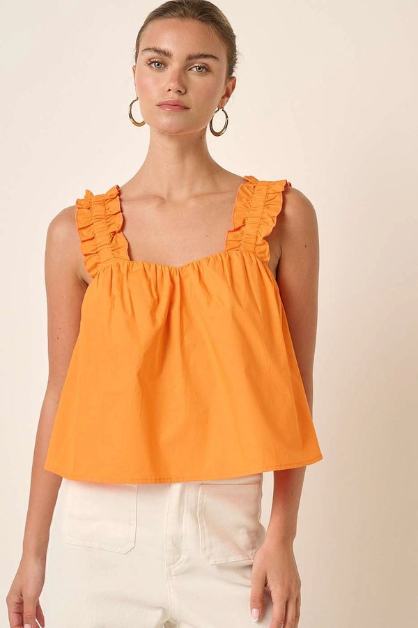Tennessee Sweetheart Ruffle Top