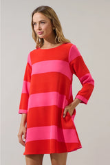 Lolli Stripe Lonna Shift Mini Dress