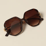 Geometric Frame Sunglasses