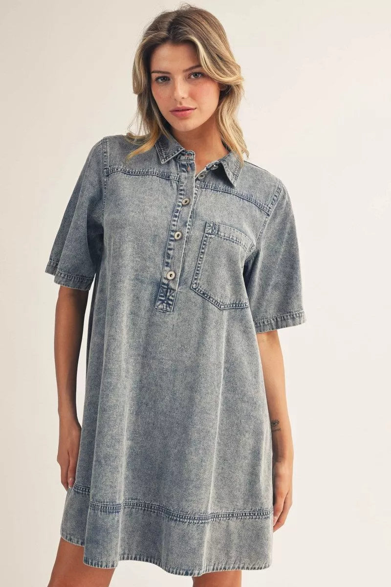 The All-American Shirt Dress – Black Sheep Boutique