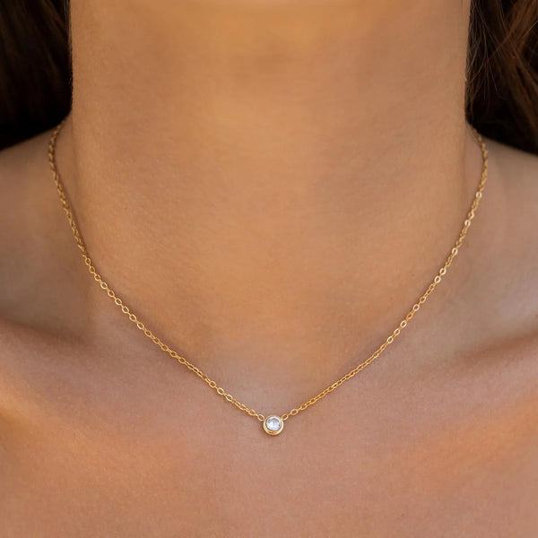 Star Stone Necklace (Water Resistant)