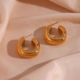 Square Chunky Hoops