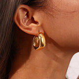 Square Chunky Hoops