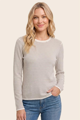 The Blake Pinstripe Sweater
