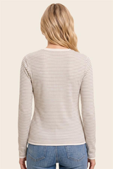The Blake Pinstripe Sweater