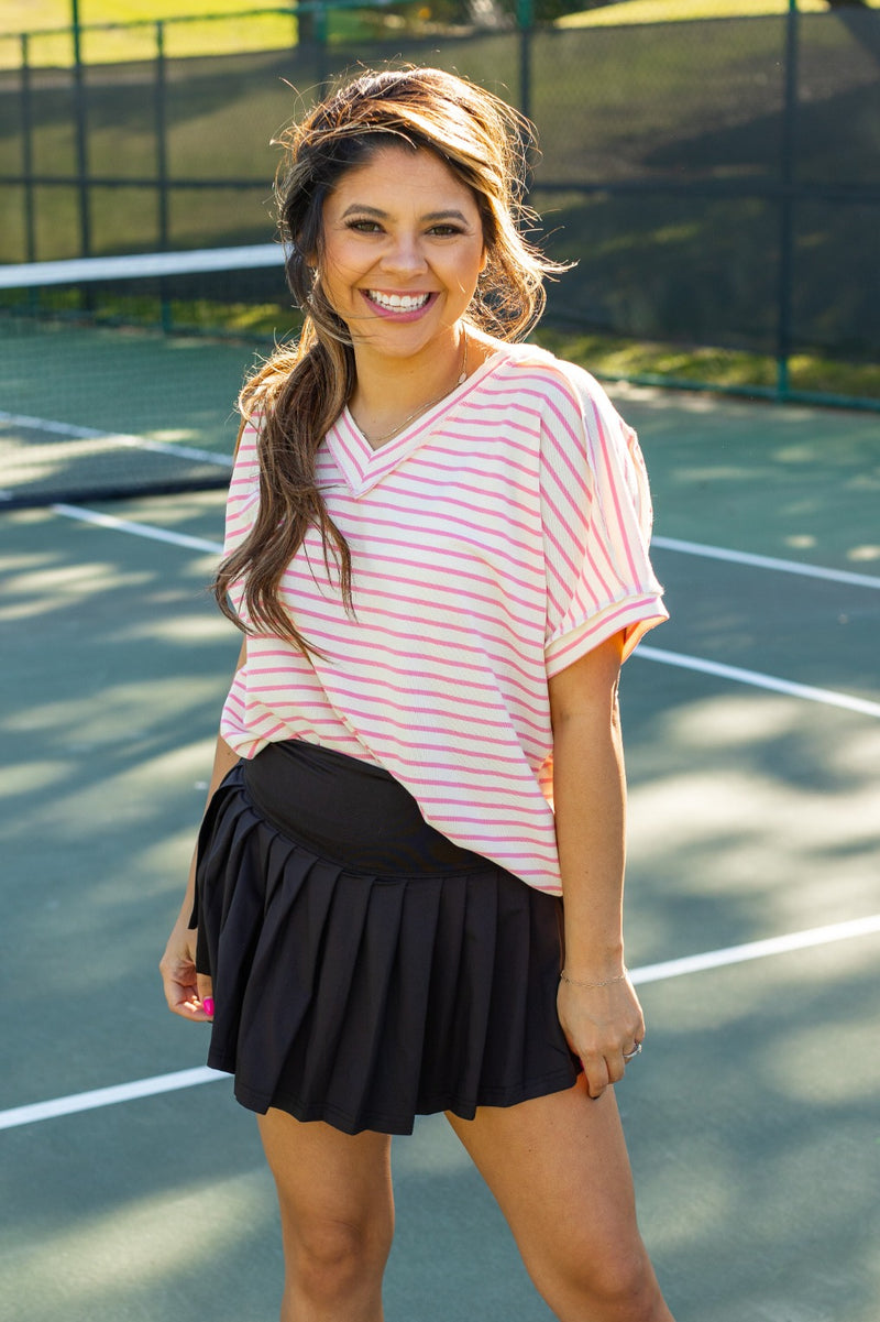 The Lucy Stripe Top