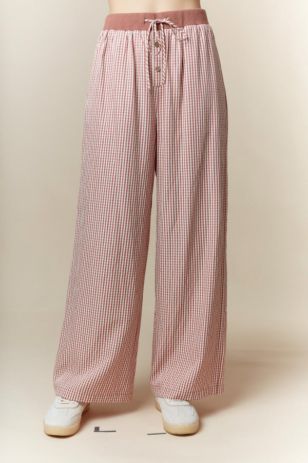 The Gingham Day-Jama Pants