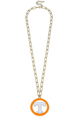 Tennessee Volunteers Logo Enamel Necklace (16")