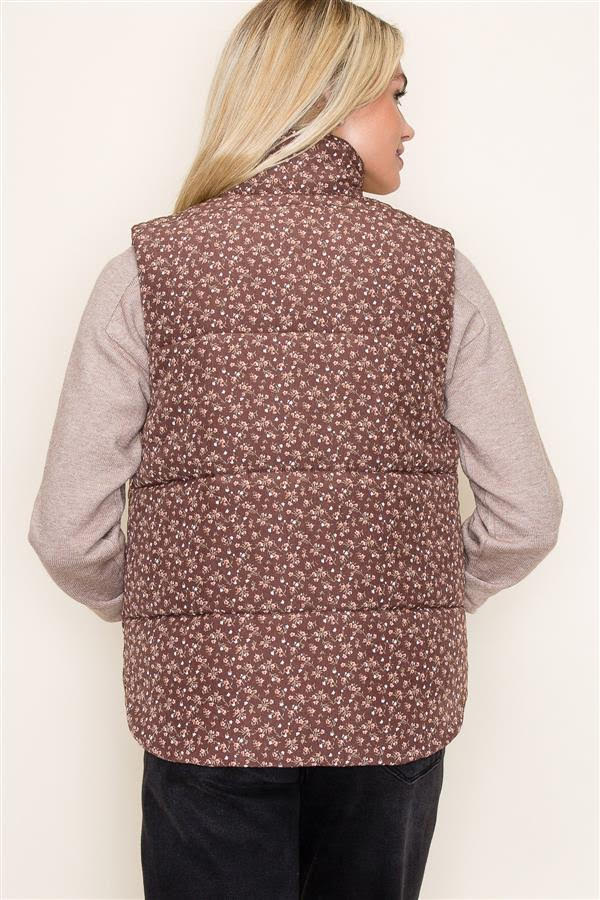 Ditzy Print Paddi Vest